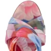 Affabula Mule – 100 mm Pantoletten – Chinesischer Stoff mit Pfingstrosenprint – Mehrfarbig – Damen Affabula Mule – 100 mm Pantoletten – Chinesischer Stoff mit Pfingstrosenprint – Mehrfarbig – Damen
