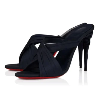 Affabula Mule – 100 mm Pantoletten – Seidentaft – Last Night – Damen