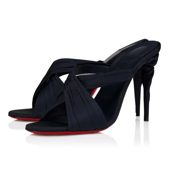 Affabula Mule – 100 mm Pantoletten – Seidentaft – Last Night – Damen Affabula Mule – 100 mm Pantoletten – Seidentaft – Last Night – Damen