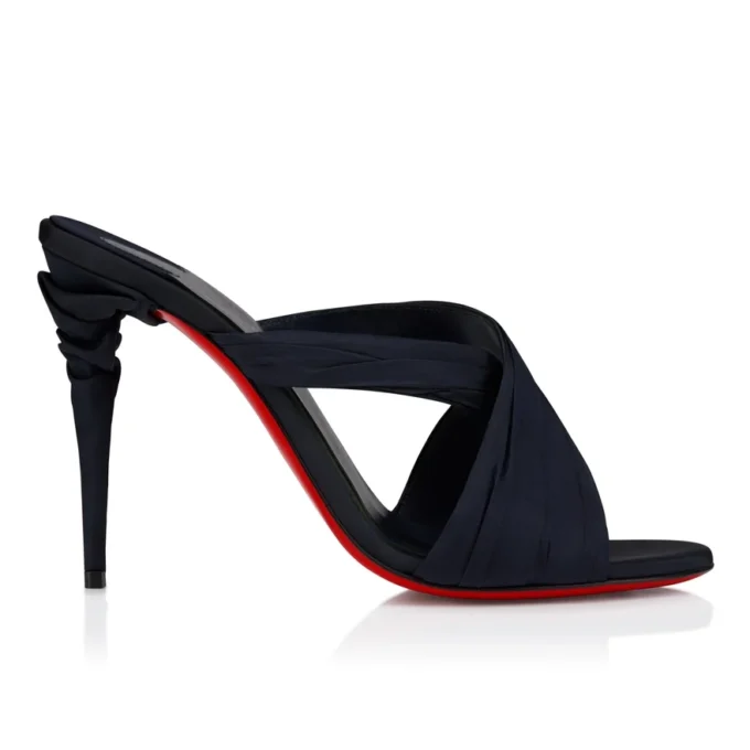 Affabula Mule – 100 mm Pantoletten – Seidentaft – Last Night – Damen Affabula Mule – 100 mm Pantoletten – Seidentaft – Last Night – Damen