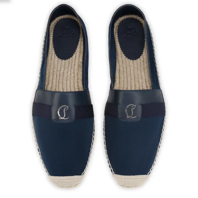 Alfarica – Espadrilles – Kalbsleder mit umgekehrter Narbung – Marine – Herren