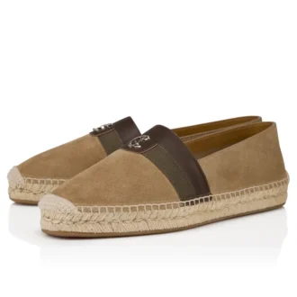 Alfarica – Espadrilles – Nubukleder mit umgekehrter Narbung – Saharienne – Herren