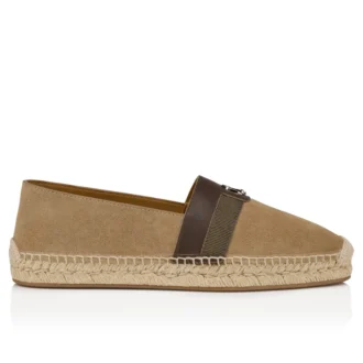 Alfarica – Espadrilles – Nubukleder mit umgekehrter Narbung – Saharienne – Herren