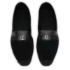 Alfarica – Espadrilles – Nubukleder – Schwarz – Herren