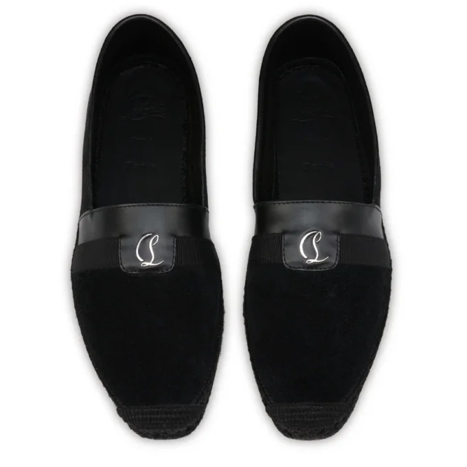 Alfarica – Espadrilles – Nubukleder – Schwarz – Herren