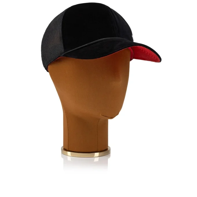 Aliochitto – Trucker-Hut – Samt – Schwarz Aliochitto – Trucker-Hut – Samt – Schwarz