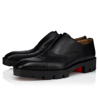 Alpha Lion – Oxfords – Kalbsleder – Schwarz – Herren