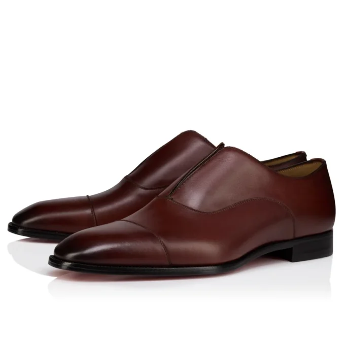 Alpha Male II – Oxfords – Glänzendes Kalbsleder – Cuoio – Herren Alpha Male II – Oxfords – Glänzendes Kalbsleder – Cuoio – Herren