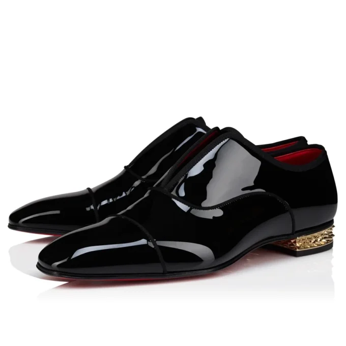 Alphamale Rocks – Oxfords – Lackkalbsleder – Schwarz – Herren Alphamale Rocks – Oxfords – Lackkalbsleder – Schwarz – Herren