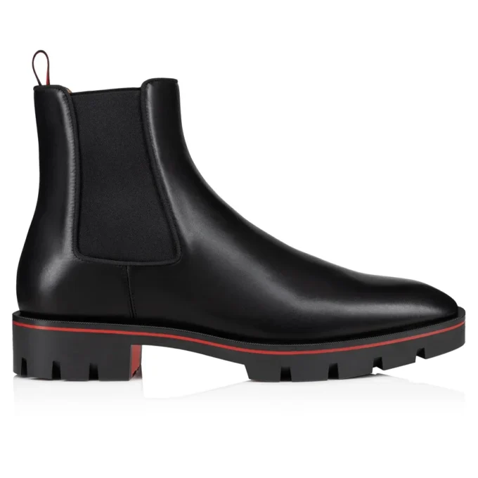 Alpinosol – Stiefel – Glattes Kalbsleder – Schwarz – Herren Alpinosol – Stiefel – Glattes Kalbsleder – Schwarz – Herren