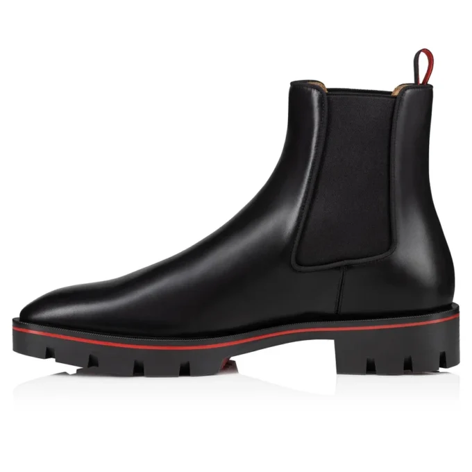 Alpinosol – Stiefel – Glattes Kalbsleder – Schwarz – Herren Alpinosol – Stiefel – Glattes Kalbsleder – Schwarz – Herren