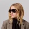 Anouk Lb0024 – Sonnenbrille – Acetat – Schwarz getönt Anouk Lb0024 – Sonnenbrille – Acetat – Schwarz getönt