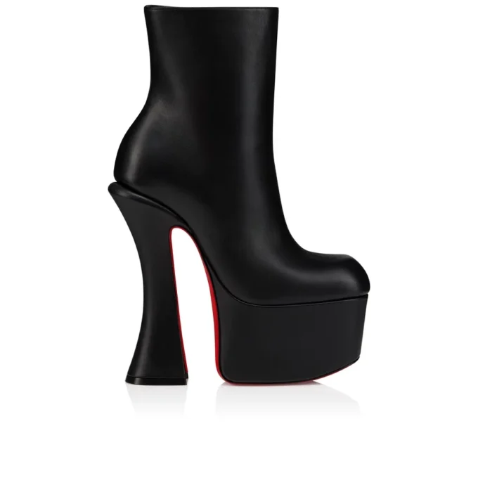Aquabootie – 160 mm Stiefel – Kalbsleder – Schwarz – Damen Aquabootie – 160 mm Stiefel – Kalbsleder – Schwarz – Damen
