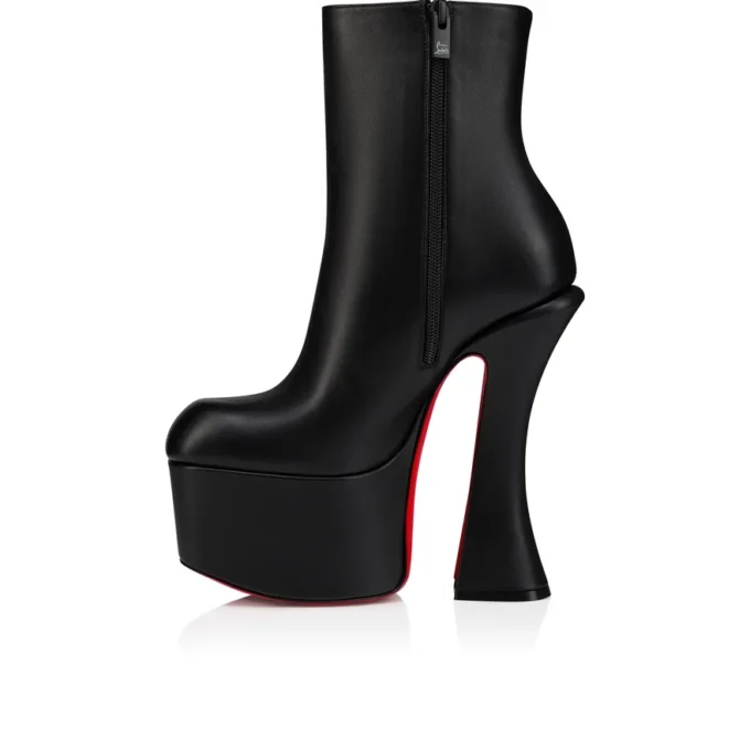 Aquabootie – 160 mm Stiefel – Kalbsleder – Schwarz – Damen Aquabootie – 160 mm Stiefel – Kalbsleder – Schwarz – Damen