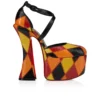 Aquadorcet – 160 mm Riemchen-Pumps – Patchwork-Wasserschlangenleder – Palio, Schwarz – Damen Aquadorcet – 160 mm Riemchen-Pumps – Patchwork-Wasserschlangenleder – Palio, Schwarz – Damen