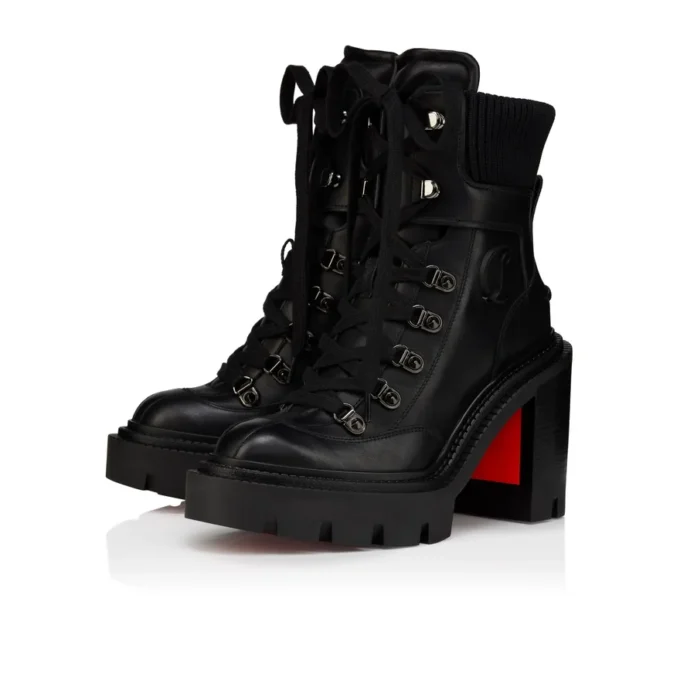 Armandine College – 70-mm-Stiefel – gewachstes Kalbsleder – Schwarz – Damen Armandine College – 70-mm-Stiefel – gewachstes Kalbsleder – Schwarz – Damen