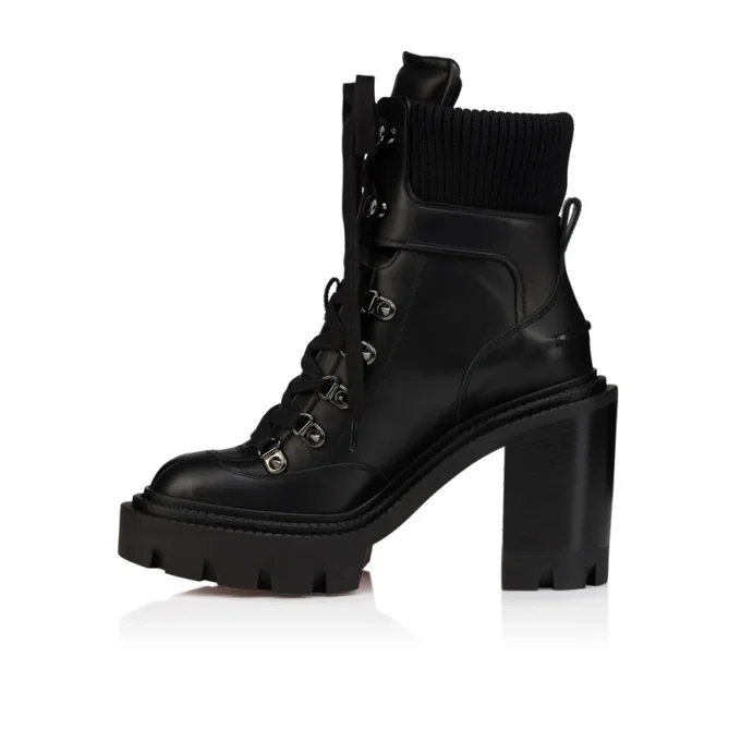 Armandine College – 70-mm-Stiefel – gewachstes Kalbsleder – Schwarz – Damen Armandine College – 70-mm-Stiefel – gewachstes Kalbsleder – Schwarz – Damen