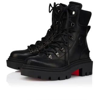 Armandine College – Stiefel – gewachstes Kalbsleder – Schwarz – Damen