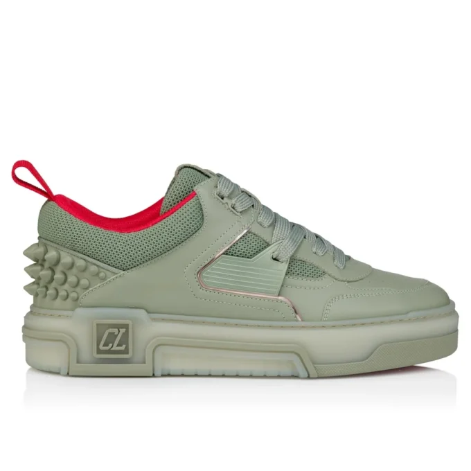 Astroloubi 2 – Sneaker – Kalbsleder und laminiertes Kalbsleder – Haiiro – Herren Astroloubi 2 – Sneaker – Kalbsleder und laminiertes Kalbsleder – Haiiro – Herren
