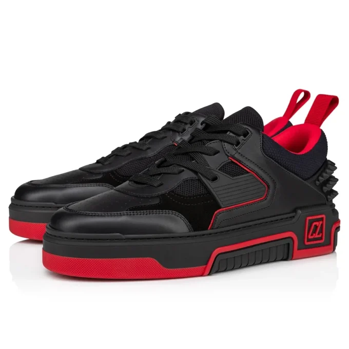 Astroloubi – Sneaker – Kalbsleder und Wildleder – Schwarz – Herren Astroloubi – Sneaker – Kalbsleder und Wildleder – Schwarz – Herren