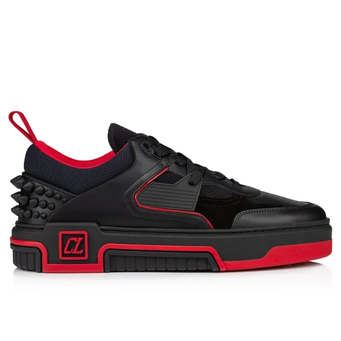 Astroloubi – Sneaker – Kalbsleder und Wildleder – Schwarz – Herren Astroloubi – Sneaker – Kalbsleder und Wildleder – Schwarz – Herren