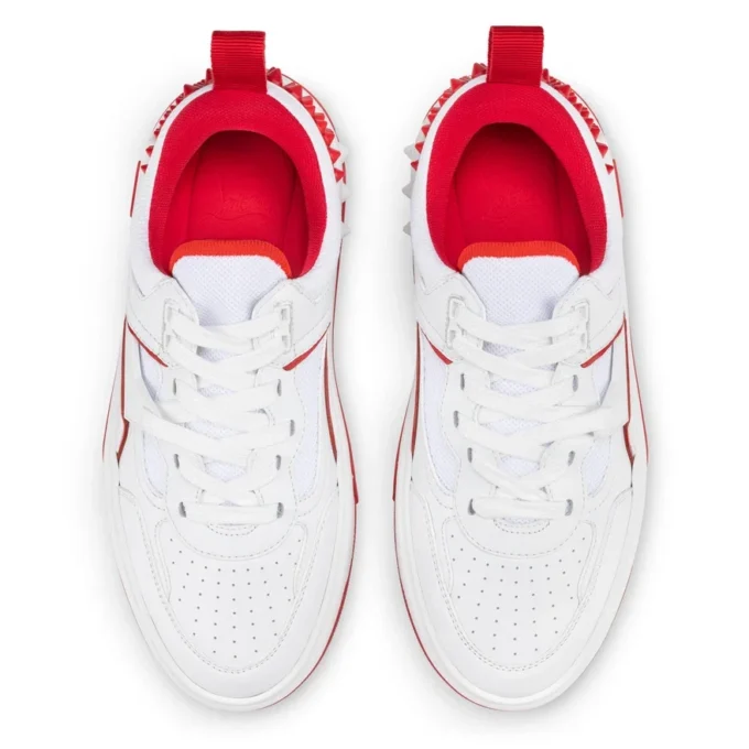 Astroloubi – Sneaker – Kalbsleder, Wildleder und Nappaleder – Weiß – Damen Astroloubi – Sneaker – Kalbsleder, Wildleder und Nappaleder – Weiß – Damen