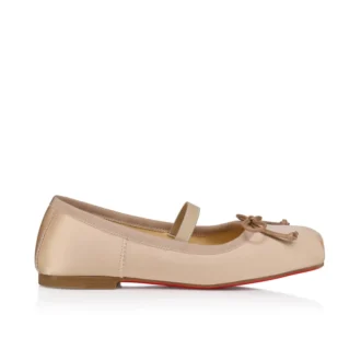 Baballet – Ballerinas – Krepp-Satin und Lamm-Nappaleder – Blush – Kinder