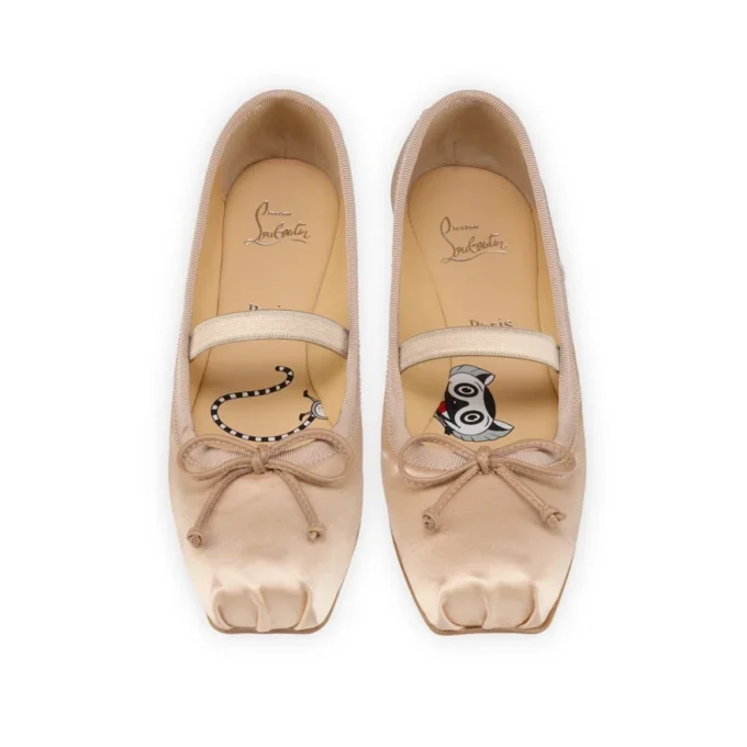 Baballet – Ballerinas – Krepp-Satin und Lamm-Nappaleder – Blush – Kinder Baballet – Ballerinas – Krepp-Satin und Lamm-Nappaleder – Blush – Kinder