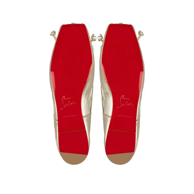 Baballet – Ballerinas – Laminiertes Nappaleder – Platine – Kinder Baballet – Ballerinas – Laminiertes Nappaleder – Platine – Kinder