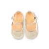 Baby Love Chick – Ballerinas – Laminiertes Nappaleder – Platine – Baby Baby Love Chick – Ballerinas – Laminiertes Nappaleder – Platine – Baby
