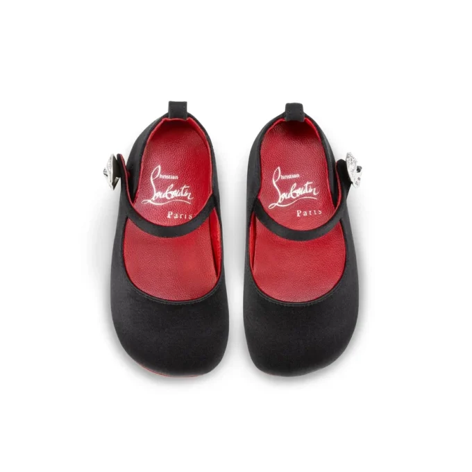 Baby Love Chick Strass – Ballerinas – Krepp-Satin und Strass – Schwarz – Baby Baby Love Chick Strass – Ballerinas – Krepp-Satin und Strass – Schwarz – Baby