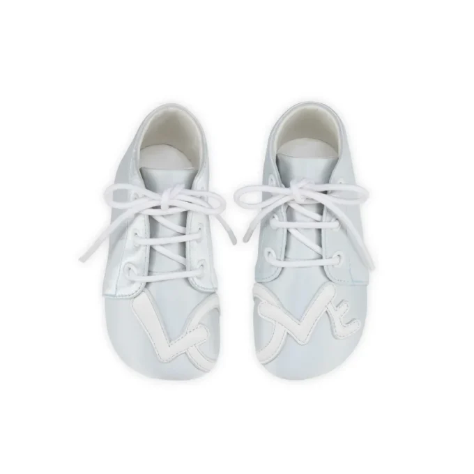 Baby Love – Derbys – Krepp-Satin – Pastellblau – Baby Baby Love – Derbys – Krepp-Satin – Pastellblau – Baby
