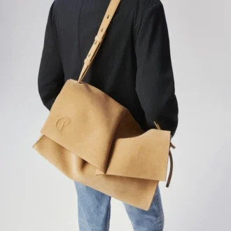 Baggy Large – Umhängetasche – Kalbsleder – Lionne