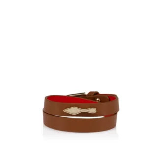Bettina – Armband – Glattes Kalbsleder – Cuoio