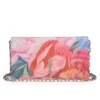 Bettina – Clutch – Chinesischer Stoff mit Pfingstrosenprint – Mehrfarbig Bettina – Clutch – Chinesischer Stoff mit Pfingstrosenprint – Mehrfarbig