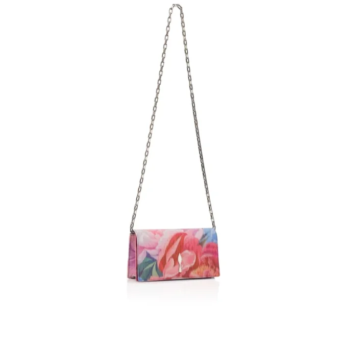 Bettina – Clutch – Chinesischer Stoff mit Pfingstrosenprint – Mehrfarbig Bettina – Clutch – Chinesischer Stoff mit Pfingstrosenprint – Mehrfarbig