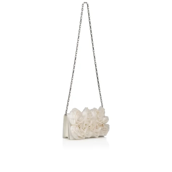 Bettina – Clutch – Crêpe-Satin – Bianco Bettina – Clutch – Crêpe-Satin – Bianco