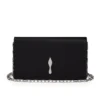 Bettina – Clutch – Crêpe-Satin – Schwarz Bettina – Clutch – Crêpe-Satin – Schwarz