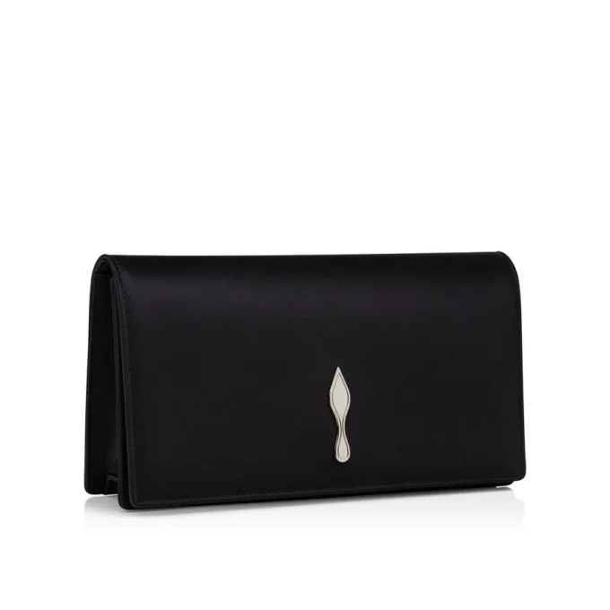 Bettina – Clutch – Crêpe-Satin – Schwarz Bettina – Clutch – Crêpe-Satin – Schwarz