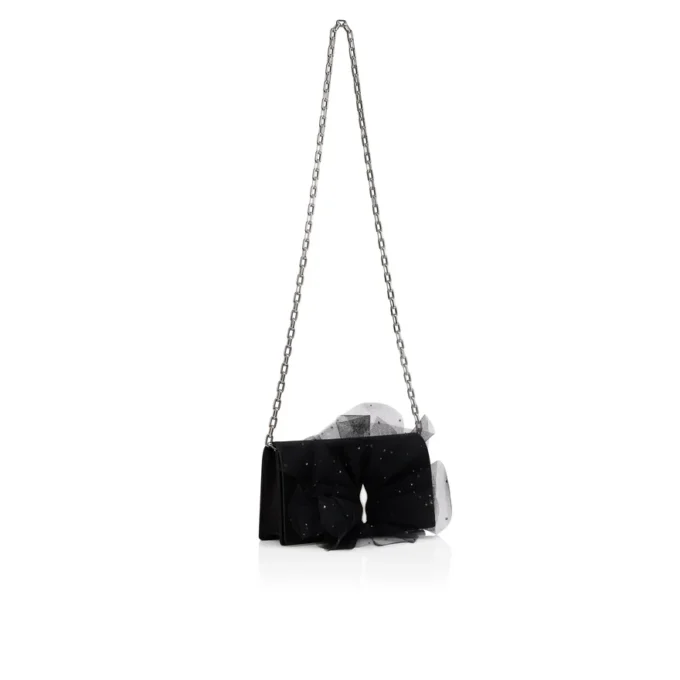 Bettina – Clutch – Crêpe-Satin – Schwarz Bettina – Clutch – Crêpe-Satin – Schwarz