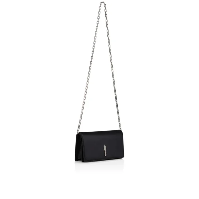 Bettina – Clutch – Crêpe-Satin – Schwarz Bettina – Clutch – Crêpe-Satin – Schwarz