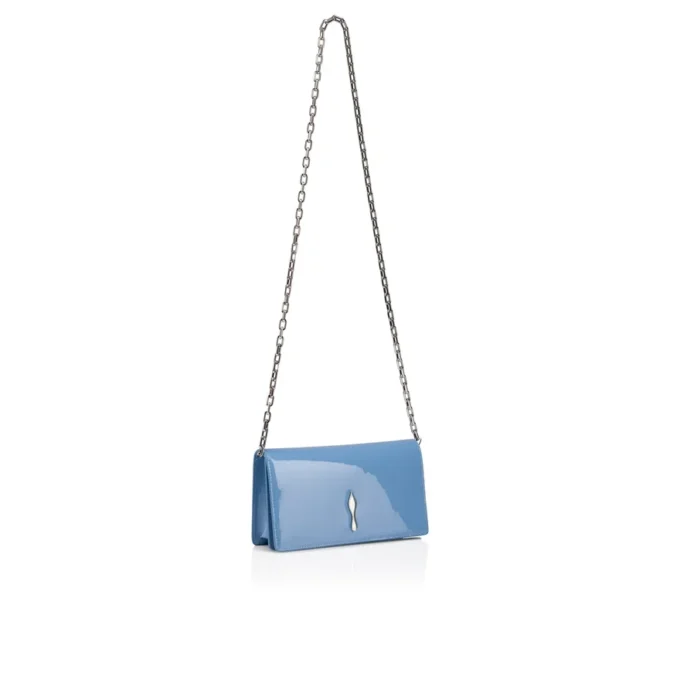 Bettina – Clutch – Lackkalbsleder – Ceruleo Bettina – Clutch – Lackkalbsleder – Ceruleo