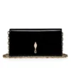 Bettina – Clutch – Lackkalbsleder – Schwarz Bettina – Clutch – Lackkalbsleder – Schwarz