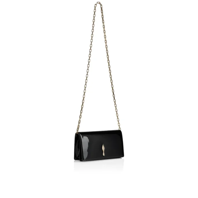 Bettina – Clutch – Lackkalbsleder – Schwarz Bettina – Clutch – Lackkalbsleder – Schwarz