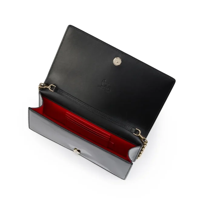 Bettina – Clutch – Lackkalbsleder – Schwarz Bettina – Clutch – Lackkalbsleder – Schwarz