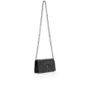 Bettina – Clutch – Veau Velours, Strass und Perlen – Schwarz Bettina – Clutch – Veau Velours, Strass und Perlen – Schwarz