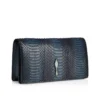 Bettina – Clutch – Wasserschlangenleder – Schwarz Bettina – Clutch – Wasserschlangenleder – Schwarz