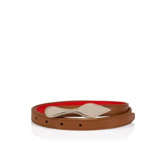 Bettina – Gürtel – Glattes Kalbsleder – Cuoio