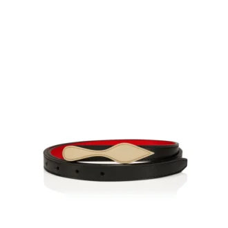 Bettina – Gürtel – Glattes Kalbsleder – Schwarz