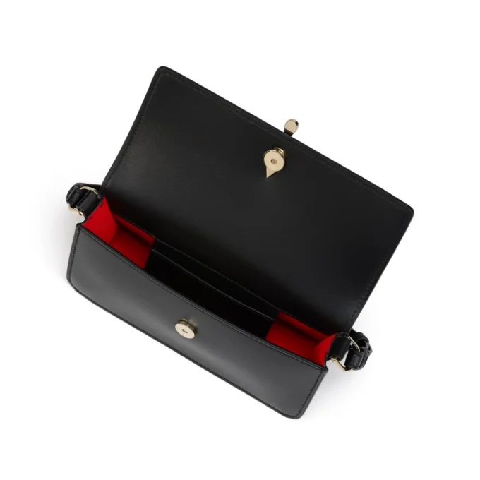 Bettina Mini – Umhängetasche – Lamm-Nappaleder – Schwarz Bettina Mini – Umhängetasche – Lamm-Nappaleder – Schwarz